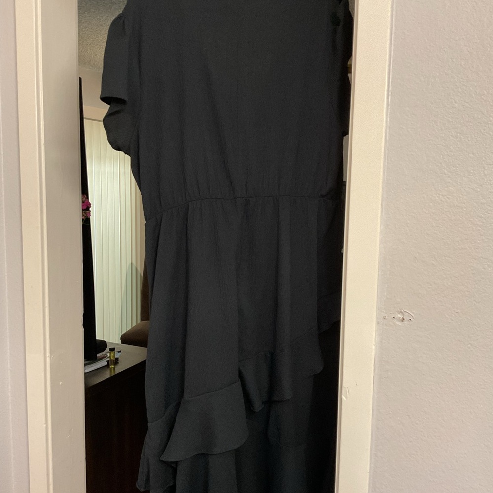 Sofia By Sofia Vergara Asymmetrical Black Dress - image 4